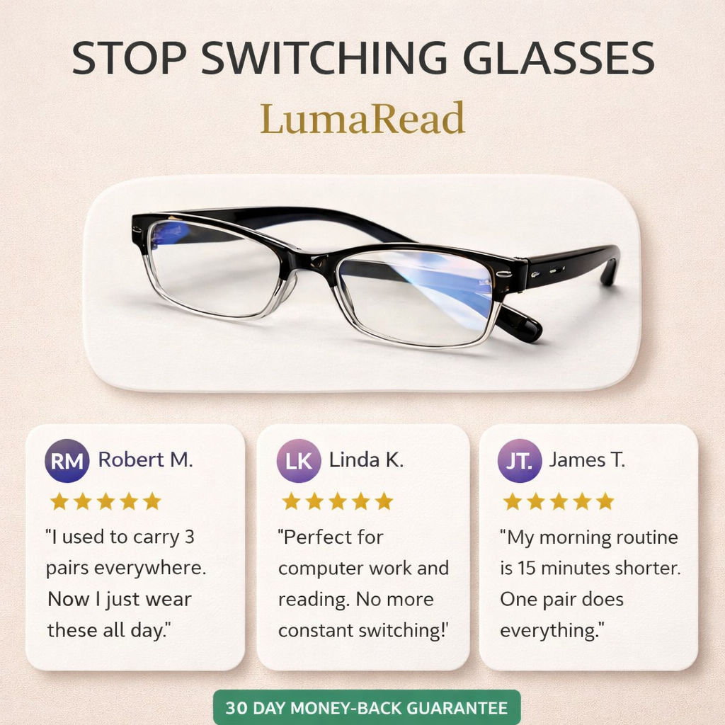 Effortless Clarity: Auto-Adjusting Multifocal Glasses